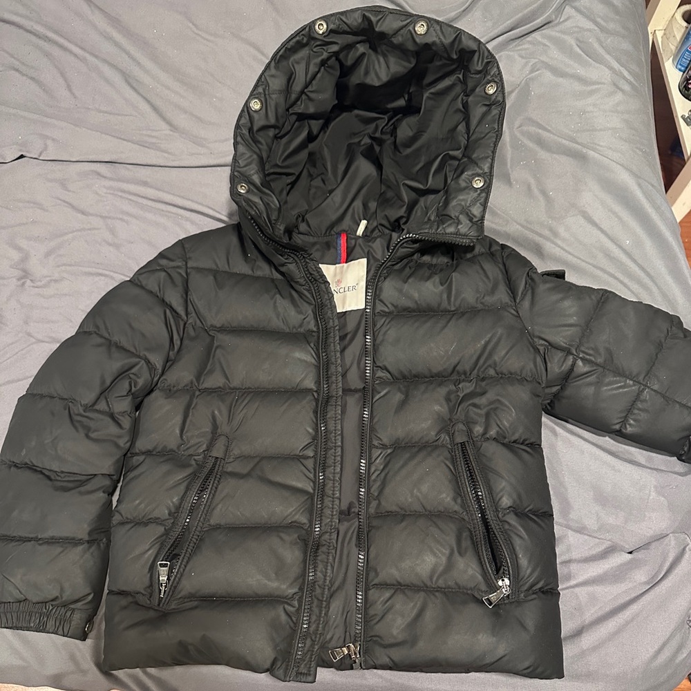 Moncler Used Toddler Coat. Size 6